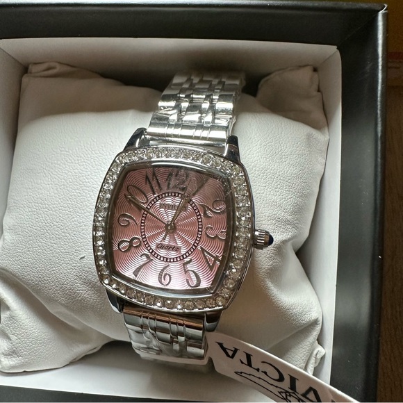 INVICTA NIB Wildflower Women’s Watch - 31mm, Pink & Steel (69360)